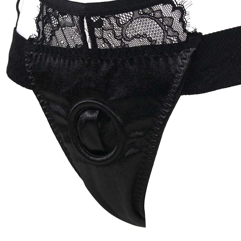 Bedroom Bliss Belle Panty Harness & Garter in Large - Image 5