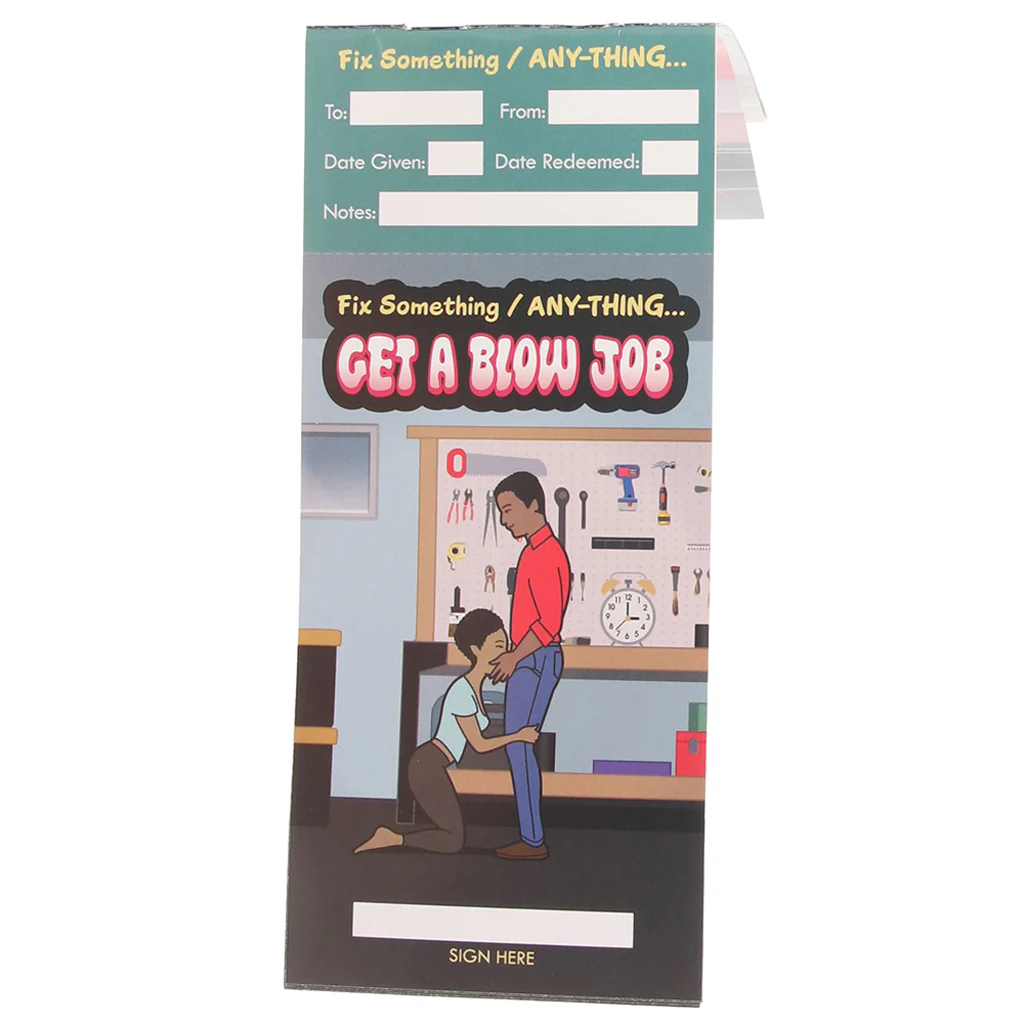 Blow Job Rewards Voucher Booklet - Image 3