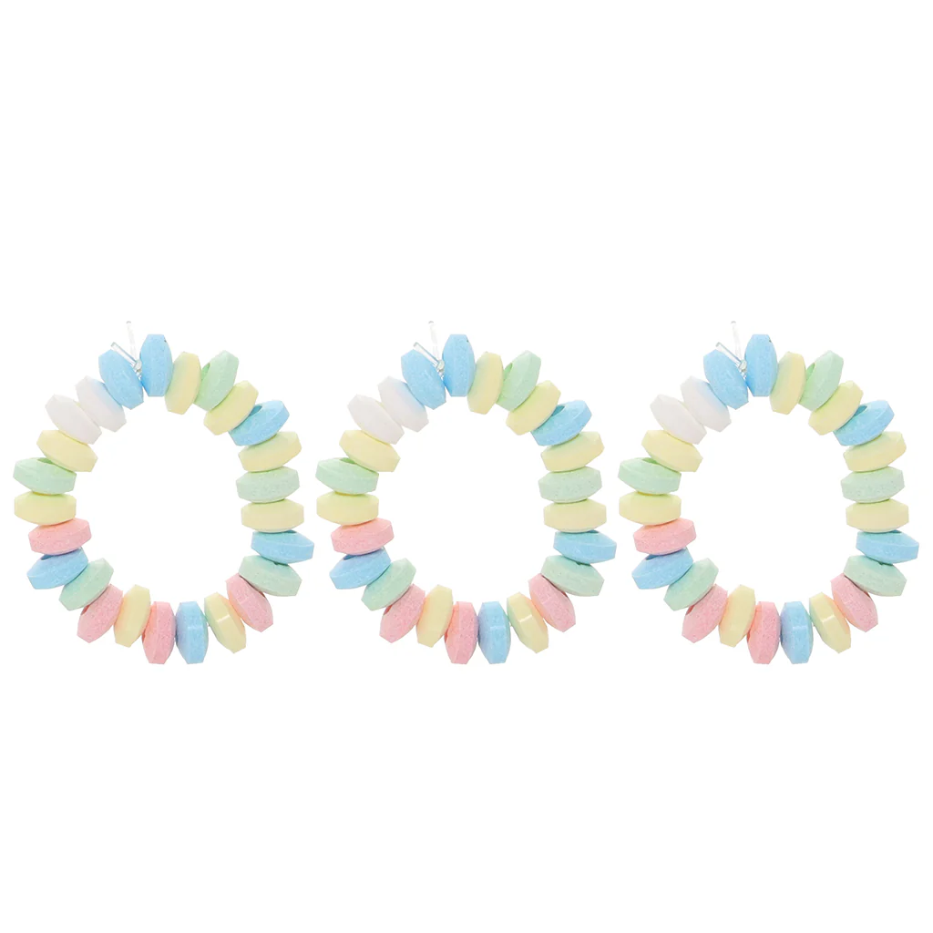Edible Candy Love Rings in 3 Pack