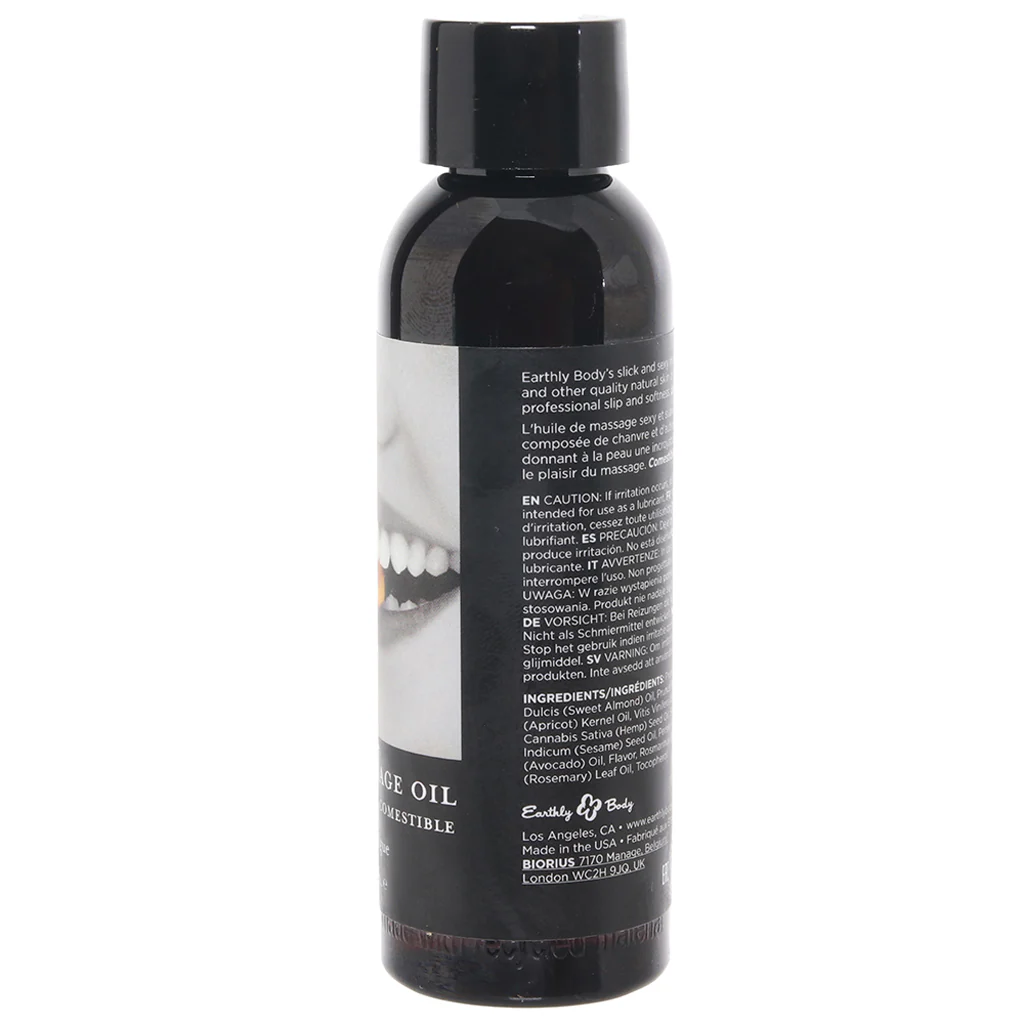 Edible Massage Oil 2oz/60ml in Mango - Image 6