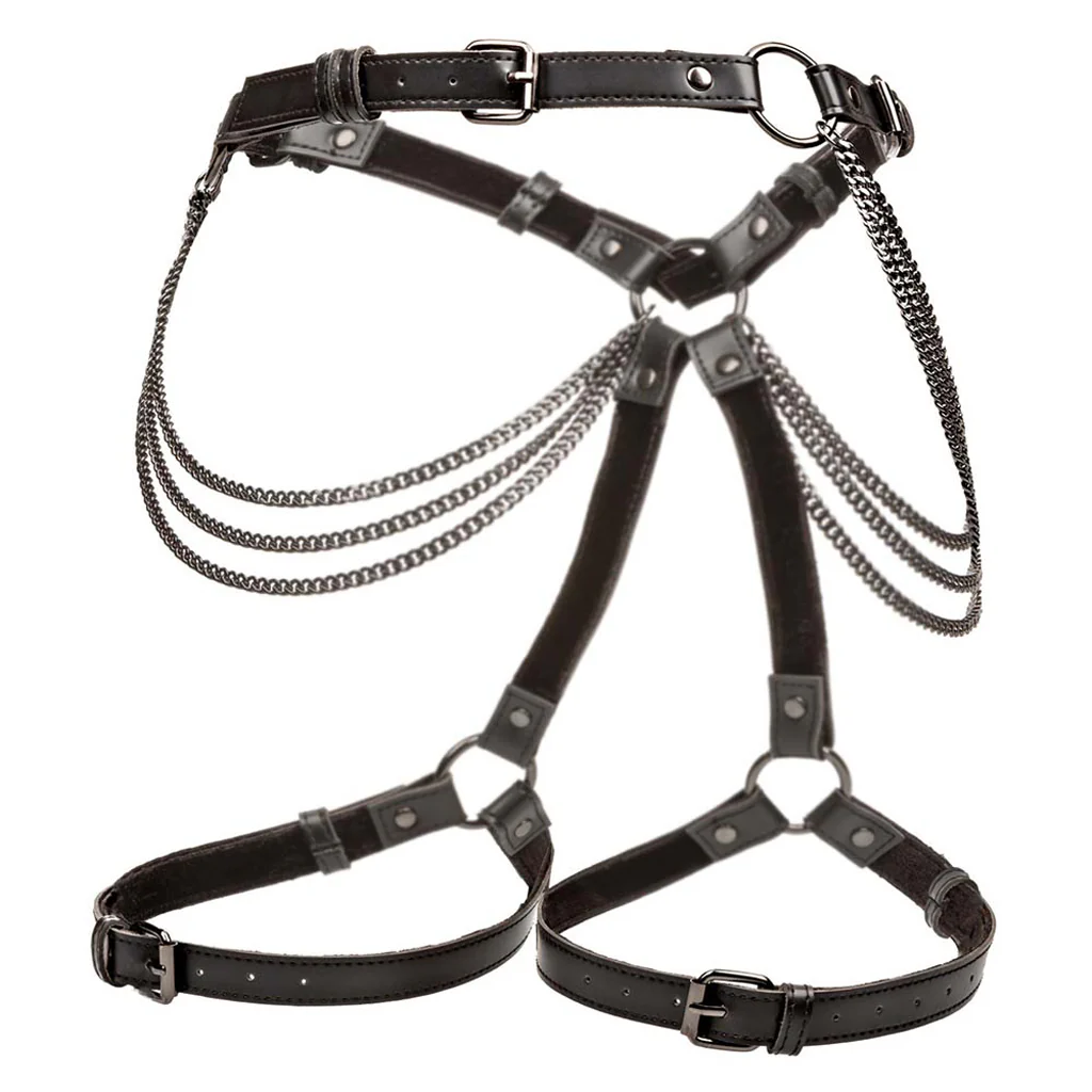 Euphoria Multi Chain Thigh Harness XL - Image 2