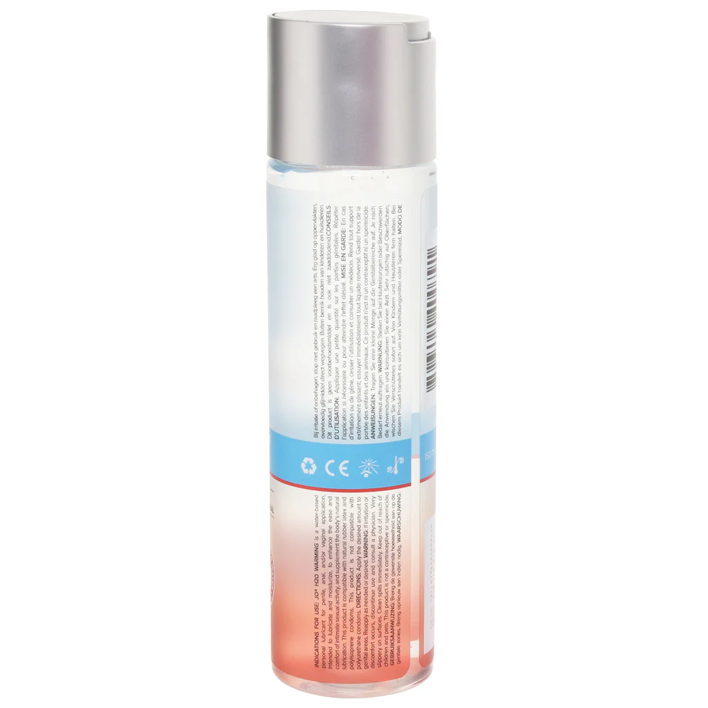 H2O Warming Personal Lube in 4oz/120ml - Image 3