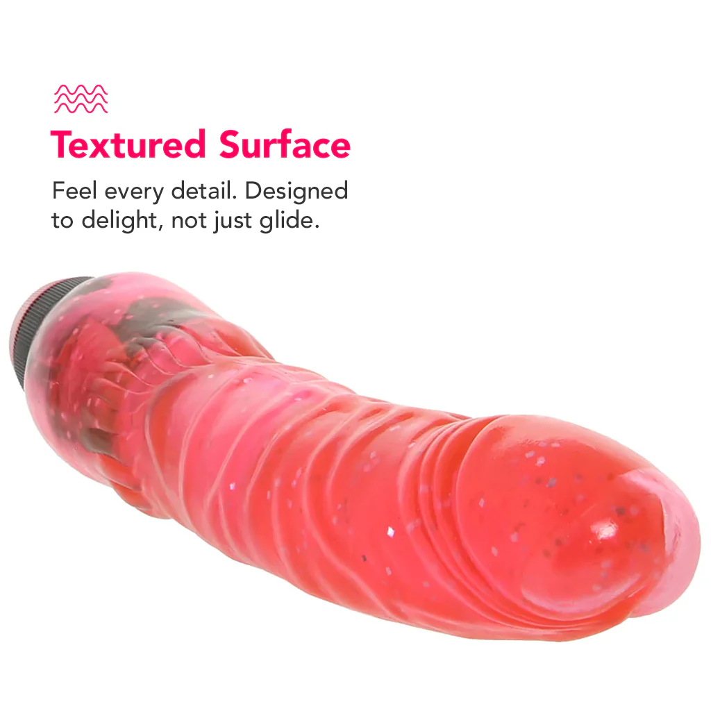 PinkCherry Hot Pink Curved Penis in Pink - Image 2