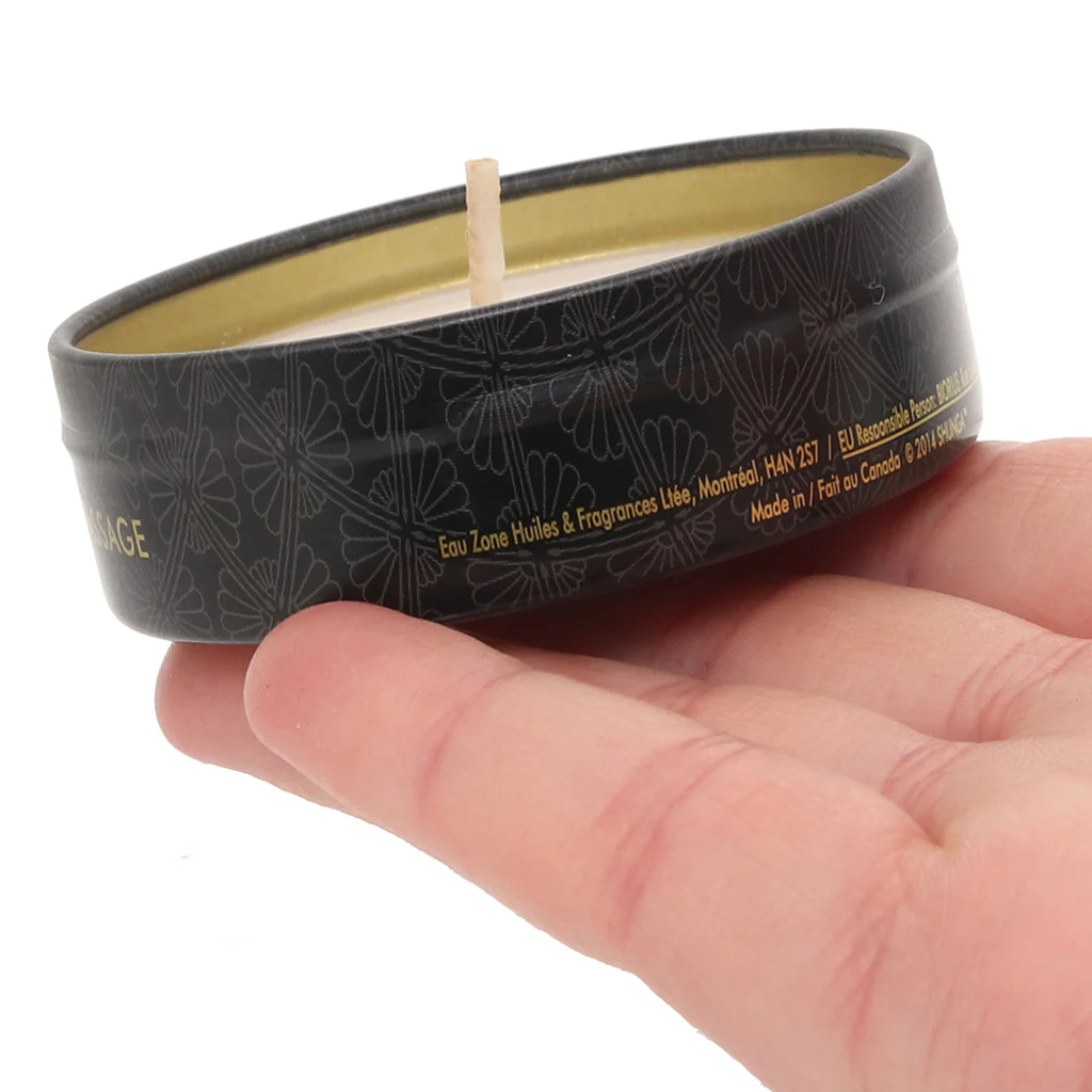 Aphrodisia Mini Massage Candle 1oz/30ml in Rose Petals - Image 4