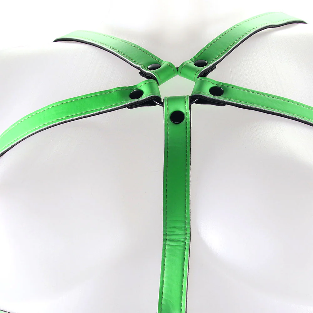 Ouch! Glow In The Dark Body Harness /M - Image 3