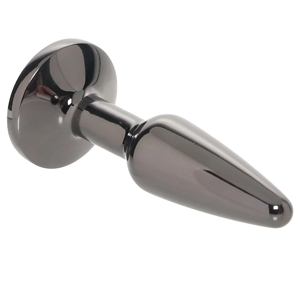 Rear Assets 2 Piece Butt Plug Kit in Gunmetal - Image 2