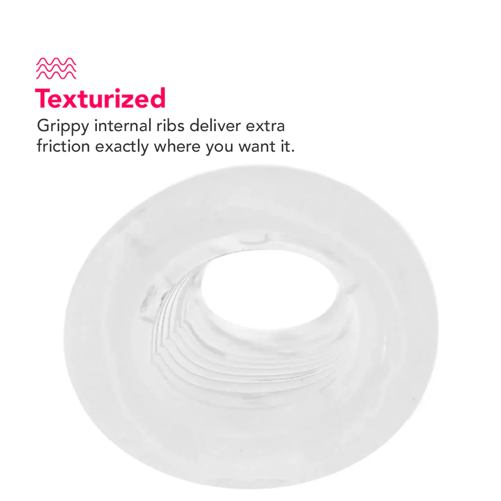 Rize Ribz Self Lubricating Stroker in Glow in the Dark - Image 2