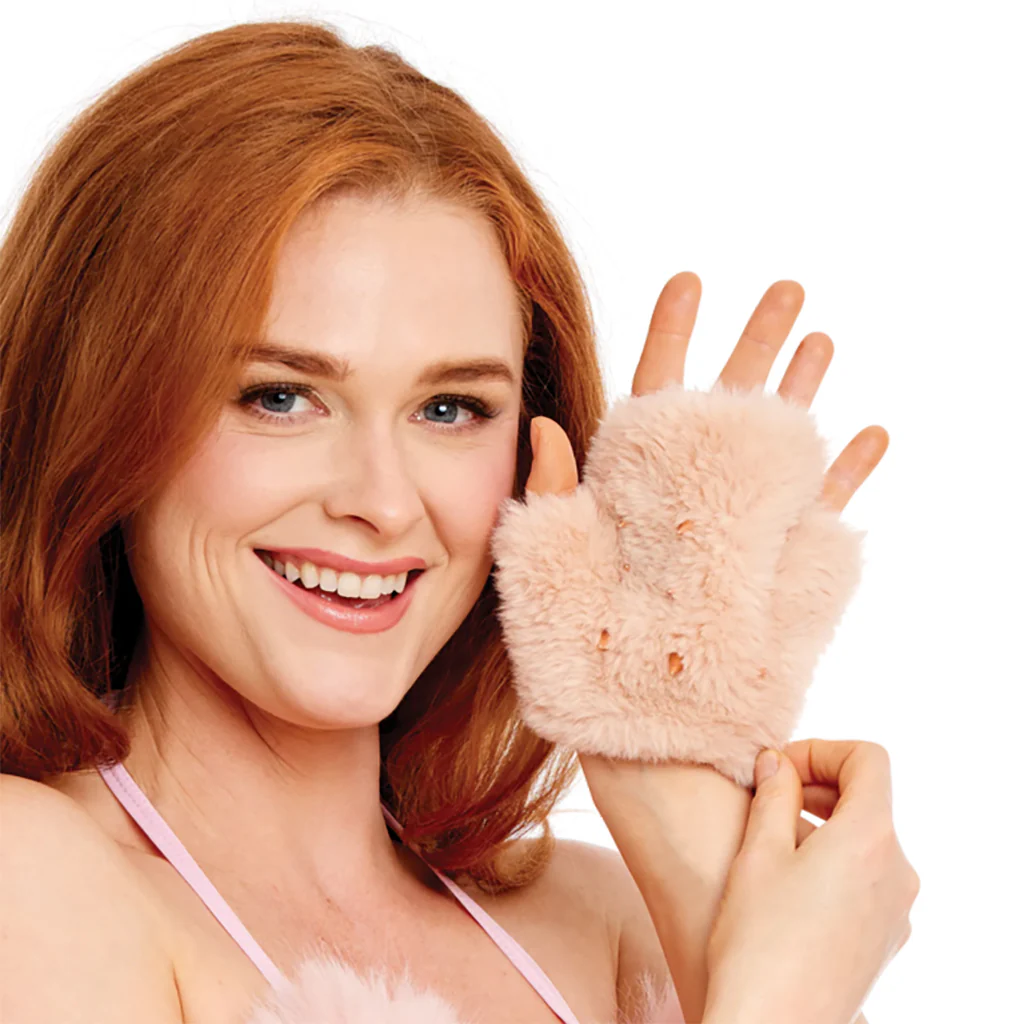 S&M Peaches 'n CreaMe Spiked Sensory Glove