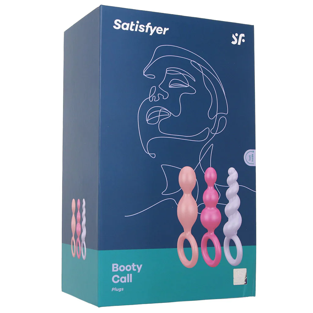 Satisfyer Plugs Silicone 3 Piece Set in Multi-Coloured - Image 9