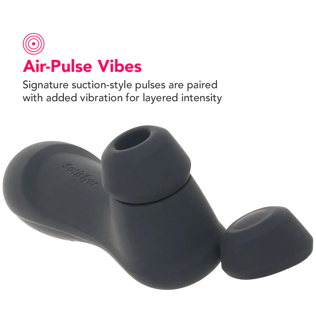 Satisfyer Pro 2 Gen 3 Double Air Pulse Vibe in Grey - Image 2