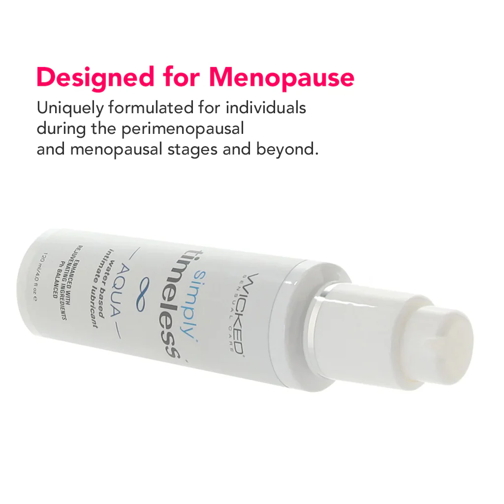 Simply Timeless for Menopause Aqua Lube 4oz/120ml - Image 2