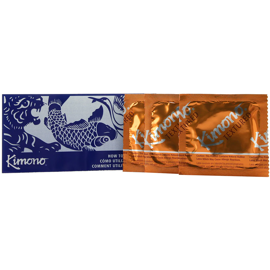 Kimono MicroThin Ribbed & Sensi-Dots in 12 Pack - Image 2